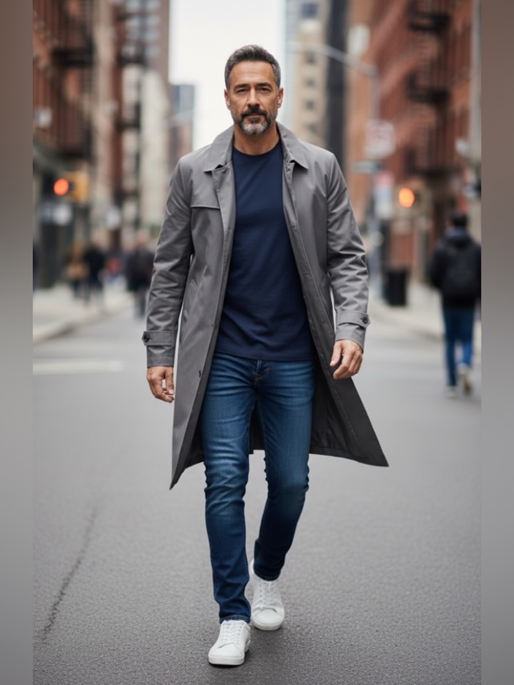 London Fog Men's Tan Trench Coat